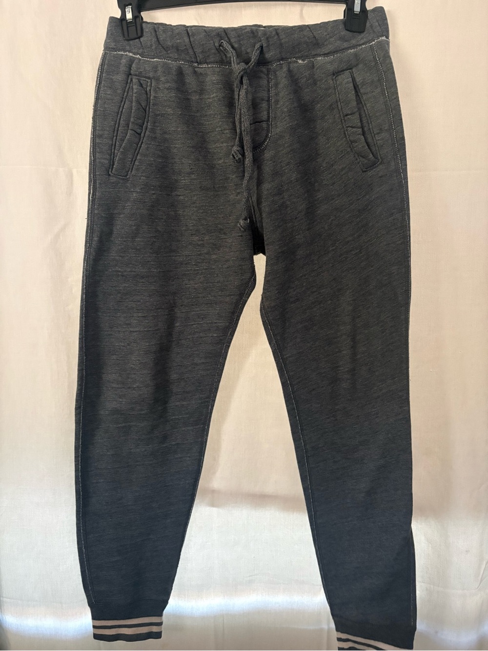 Abercrombie & Fitch Charcoal Heather Jogger Pants